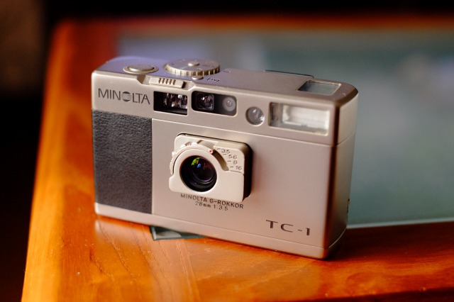 ミノルタ　MINOLTA TC-1GRokkor